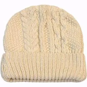 1658 - Unisex Classic Aran Knit Hat