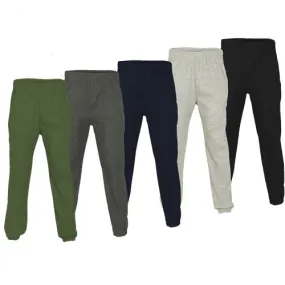 Adults Unisex Plain Jogging Bottoms