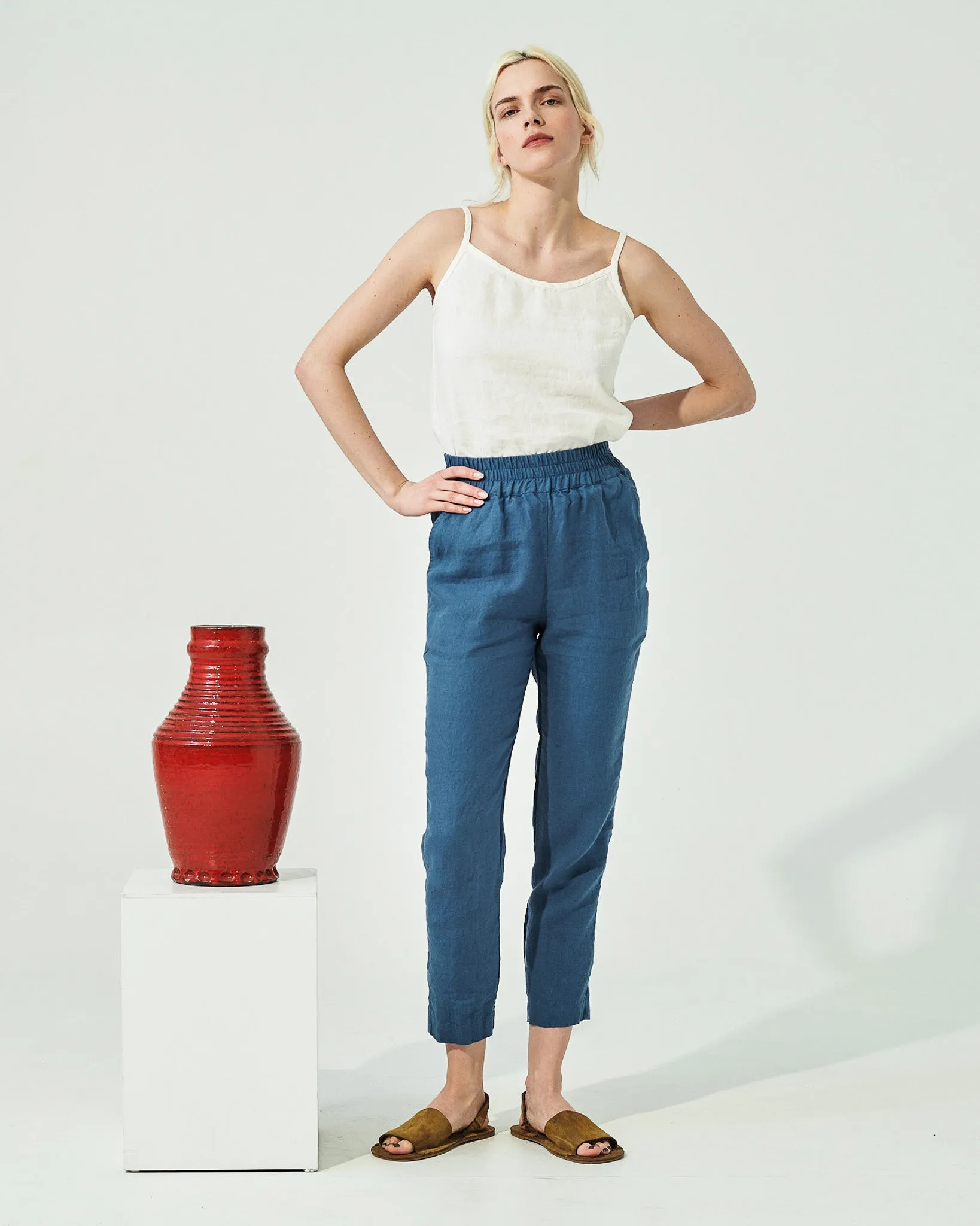 ATHENS-2 linen pants (SS24)