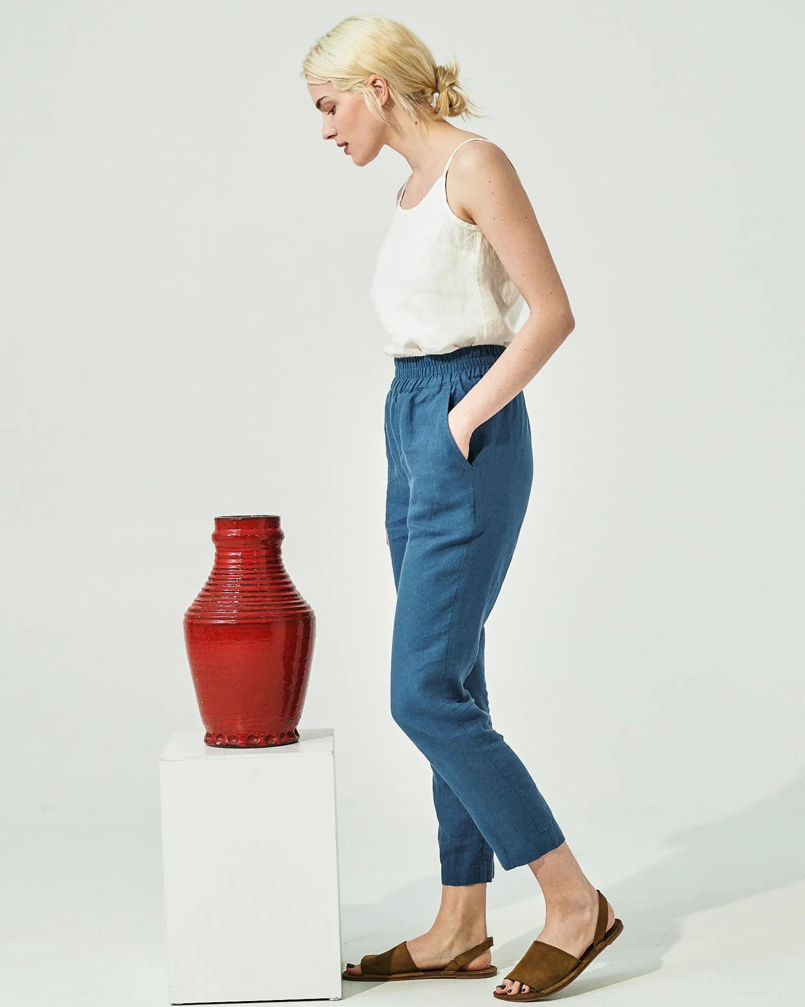 ATHENS-2 linen pants (SS24)