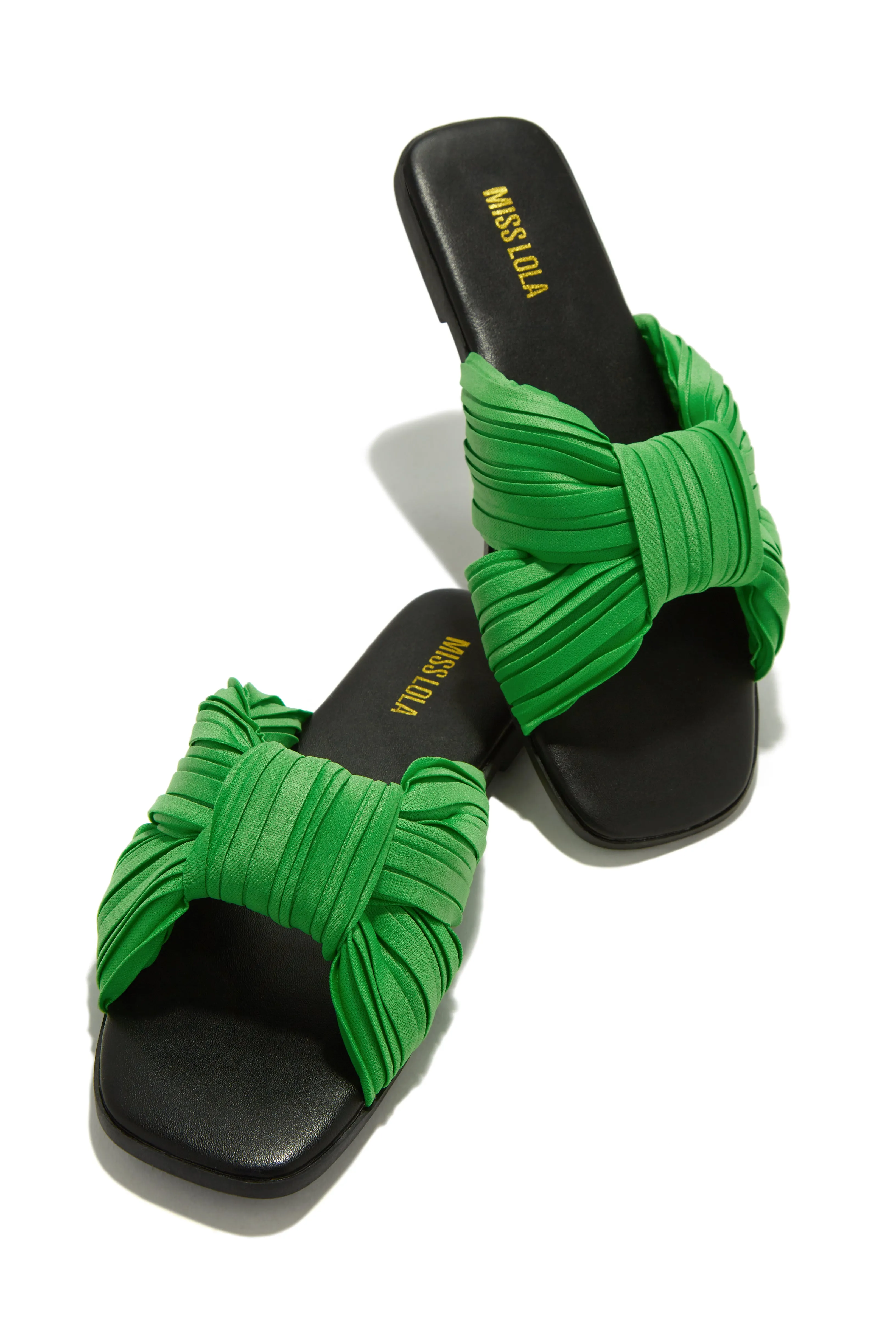 Bali Getaway Slip On Sandals - Green