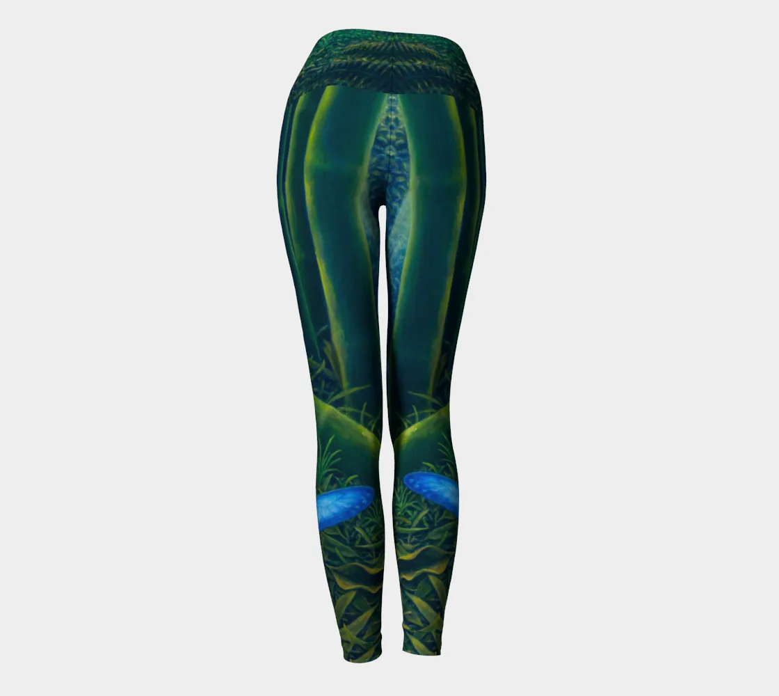 Bamboo Forest | Yoga Leggings | Mark Henson