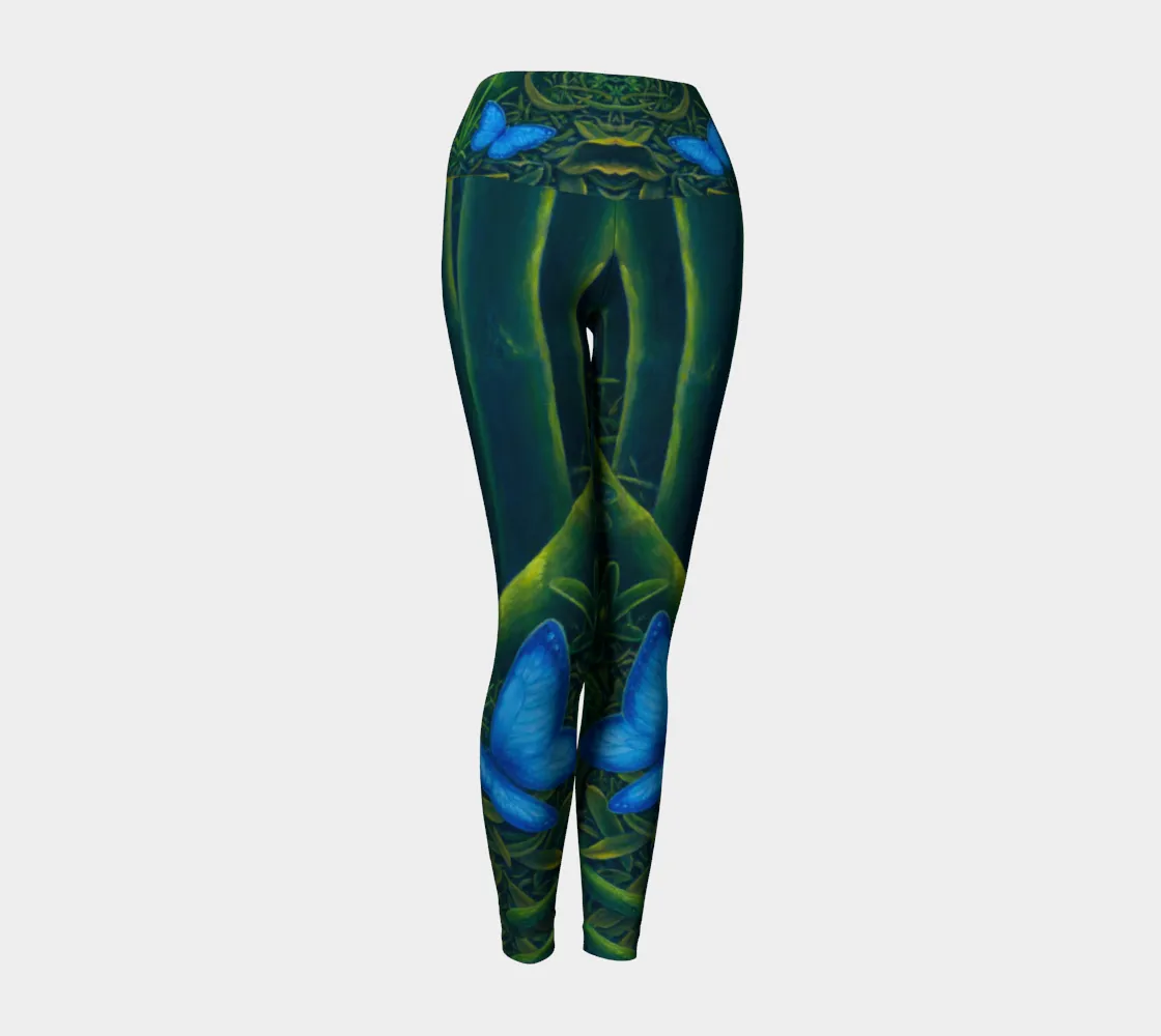 Bamboo Forest | Yoga Leggings | Mark Henson