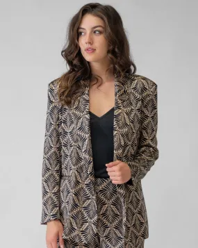 Basalt Printed Blazer