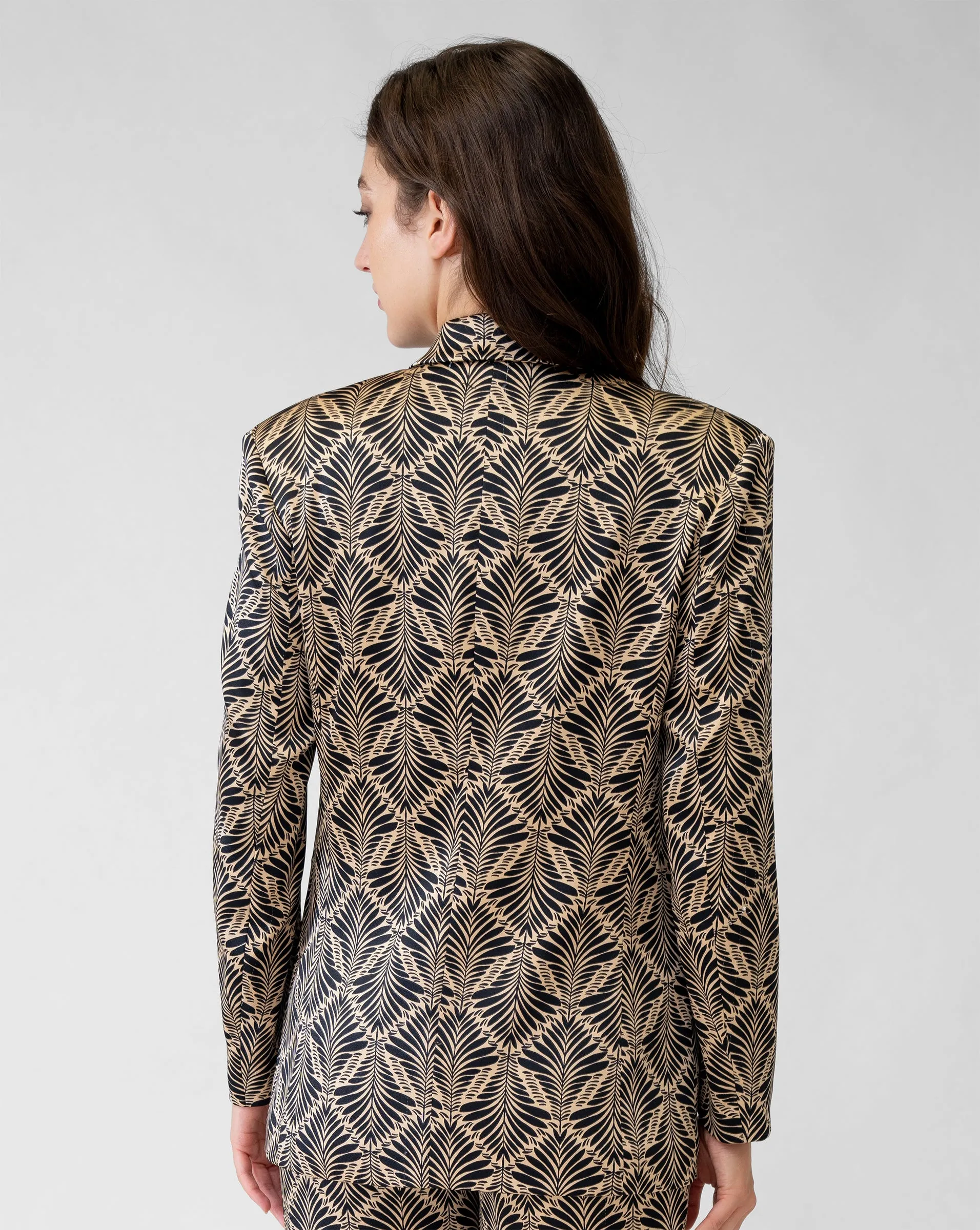 Basalt Printed Blazer