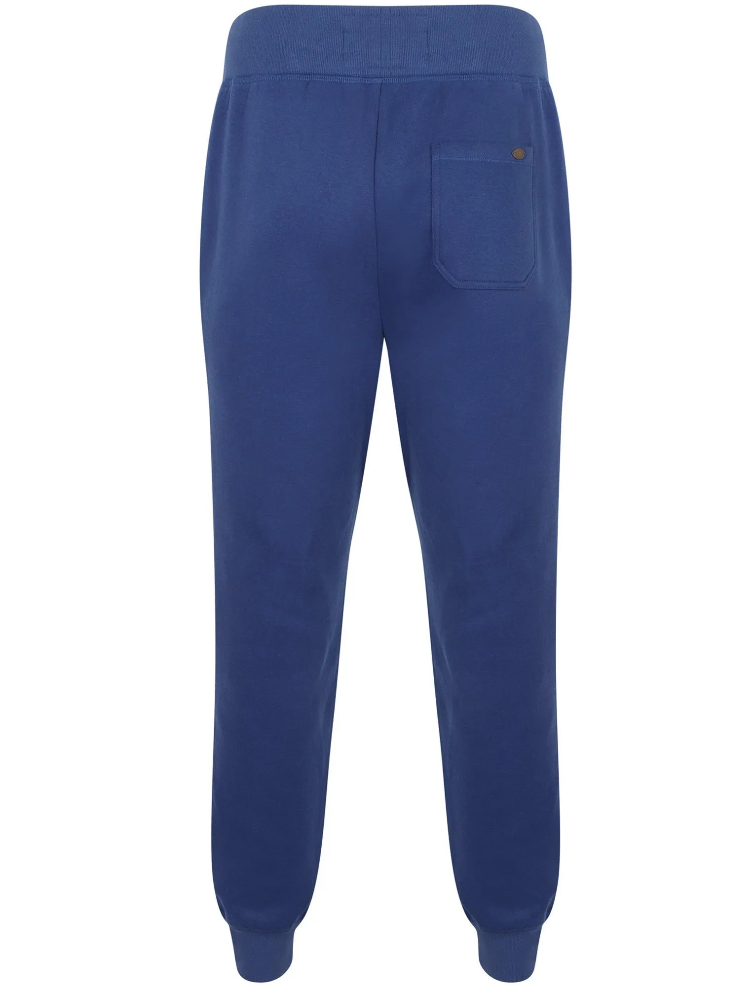 Bayfield Brush Back Fleece Cuffed Joggers In Sapphire - Tokyo Laundry