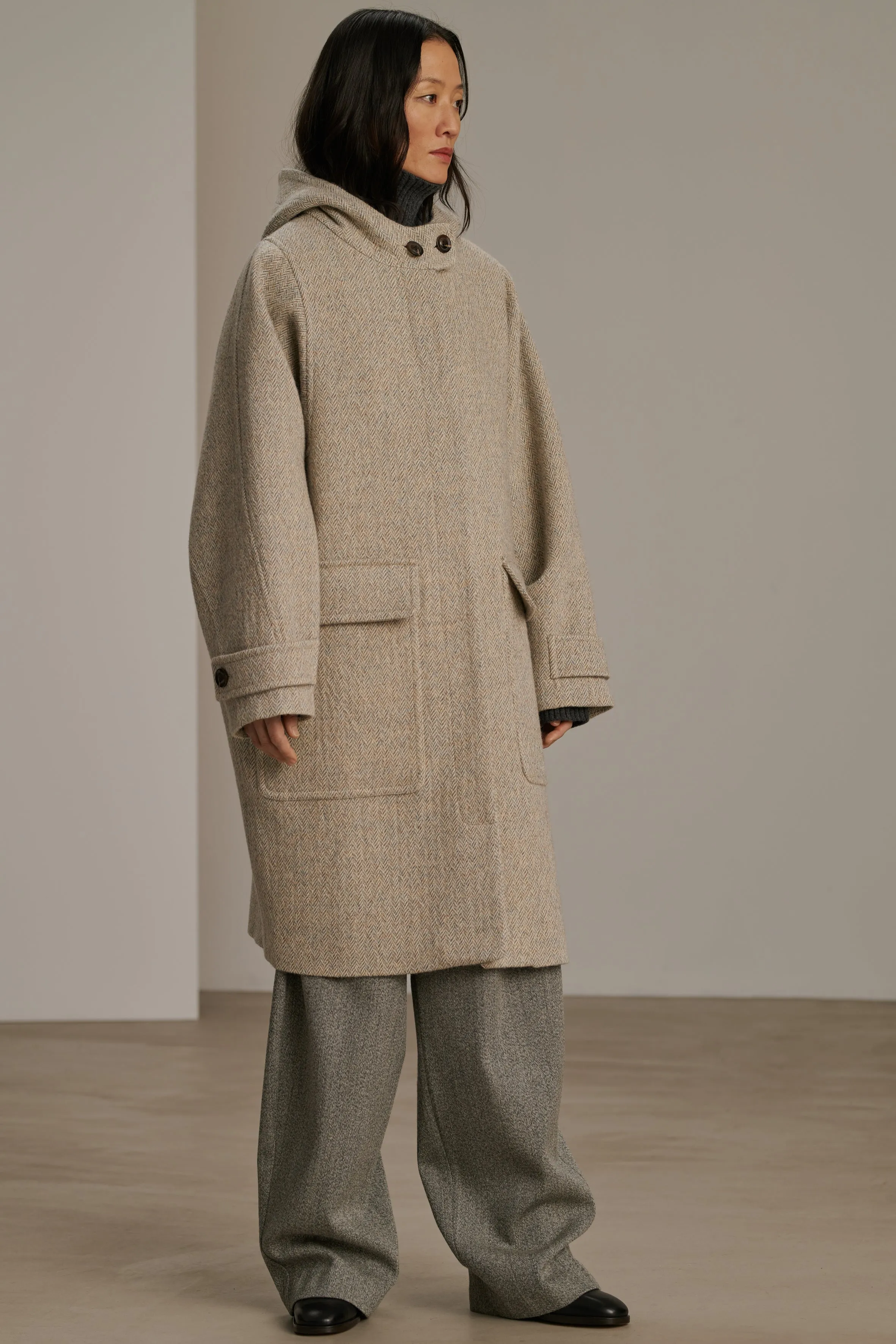 BENOIT GREY COAT