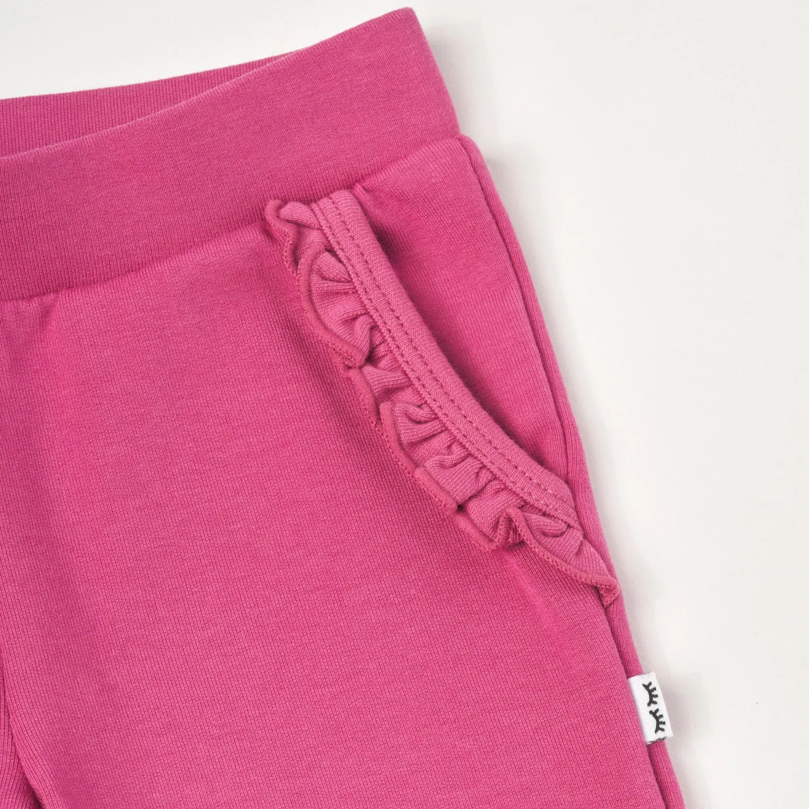 Berry Rose Ruffle Jogger