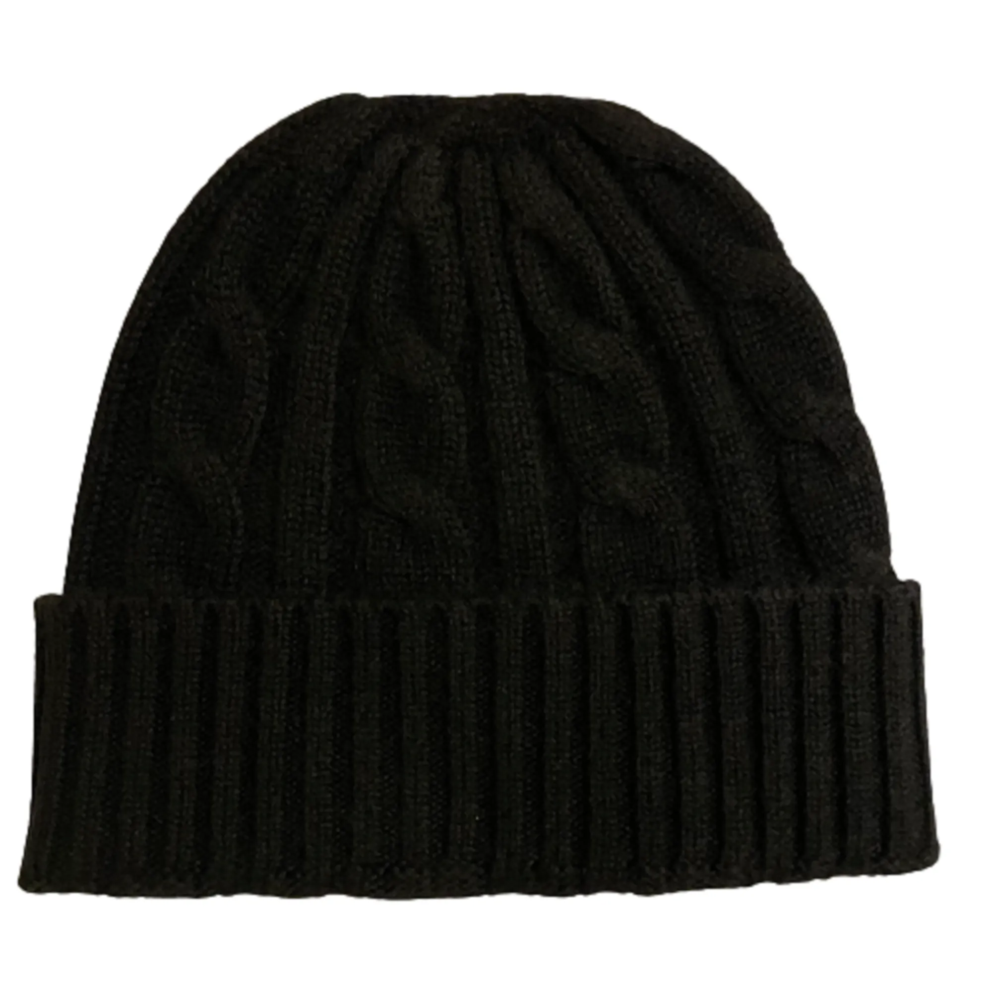 Black Cashmere Beanie