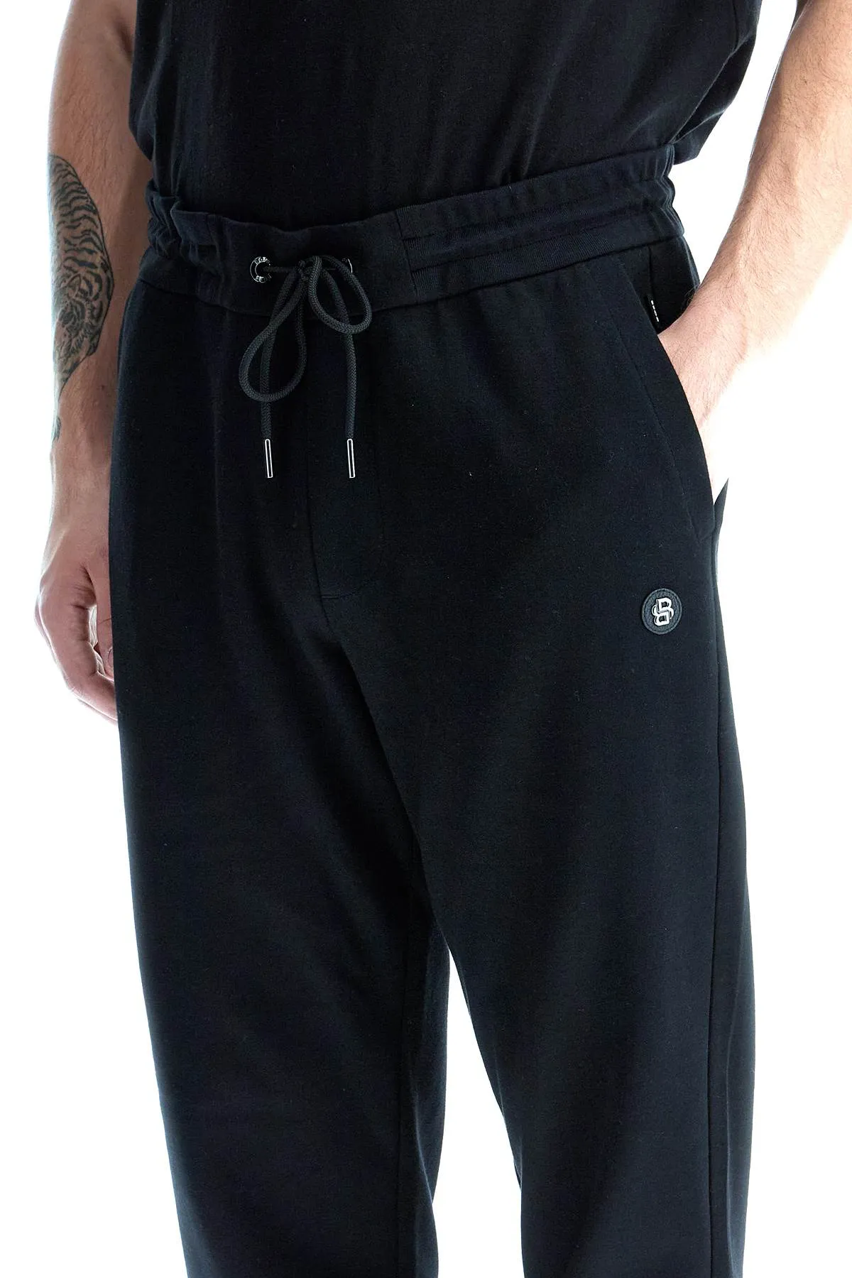 Boss Jogger Pants With Double Monogram