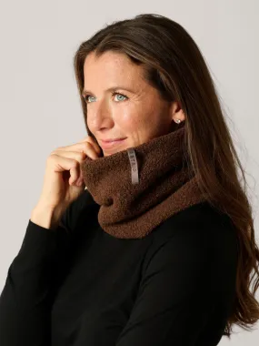 Camilla Wool Neckwarmer Brown