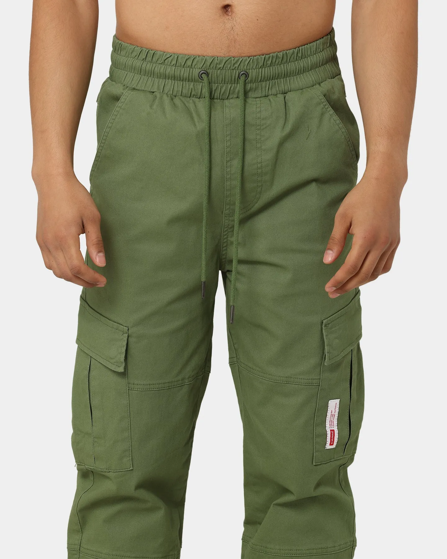 Carre Utilitaire Cargo Joggers Khaki Green