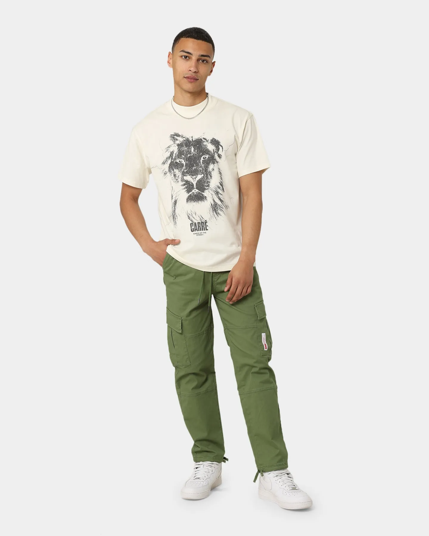 Carre Utilitaire Cargo Joggers Khaki Green