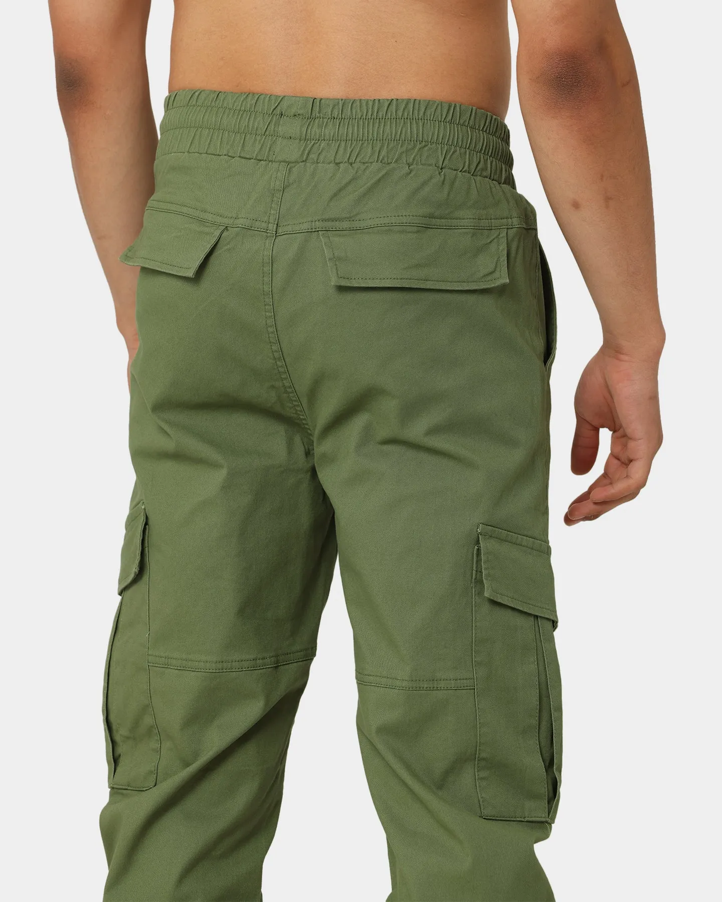 Carre Utilitaire Cargo Joggers Khaki Green