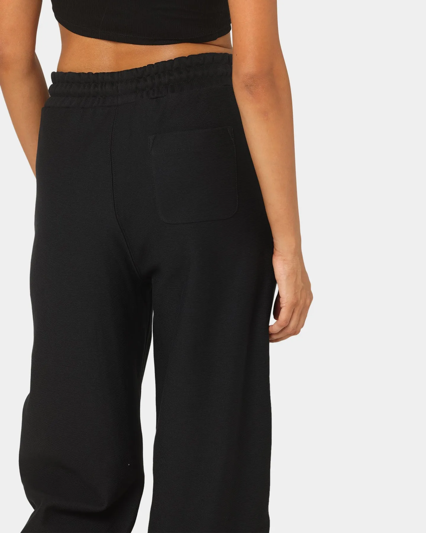 Champion Women's Reverse Weave Tery Snap Joggers Black