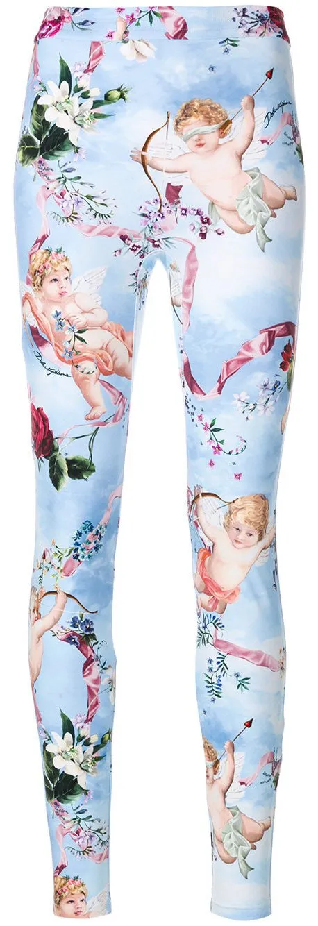 Cherub Print Leggings