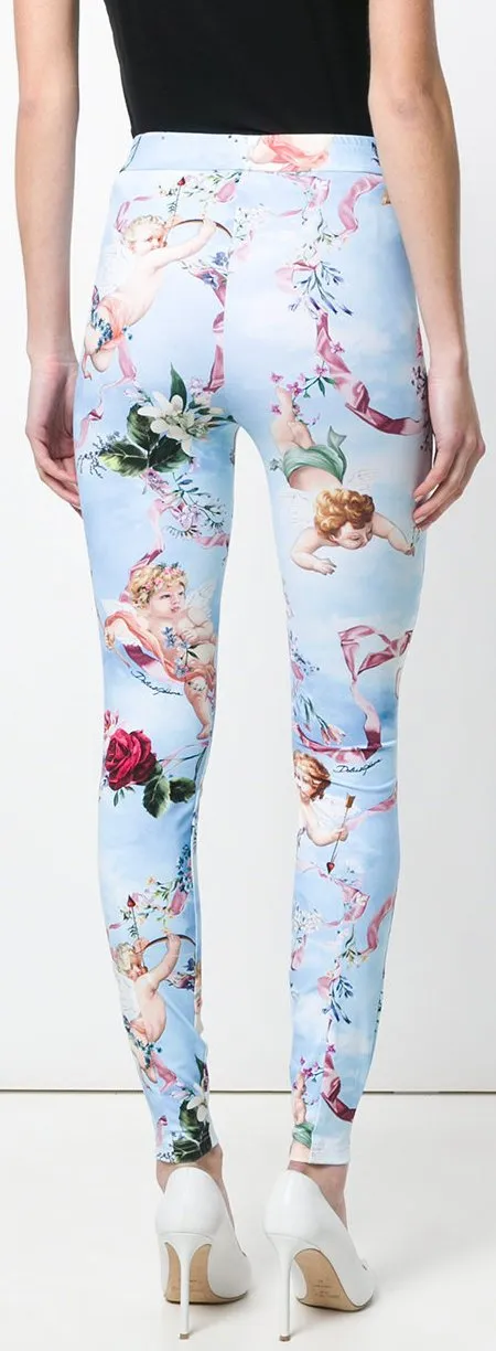 Cherub Print Leggings