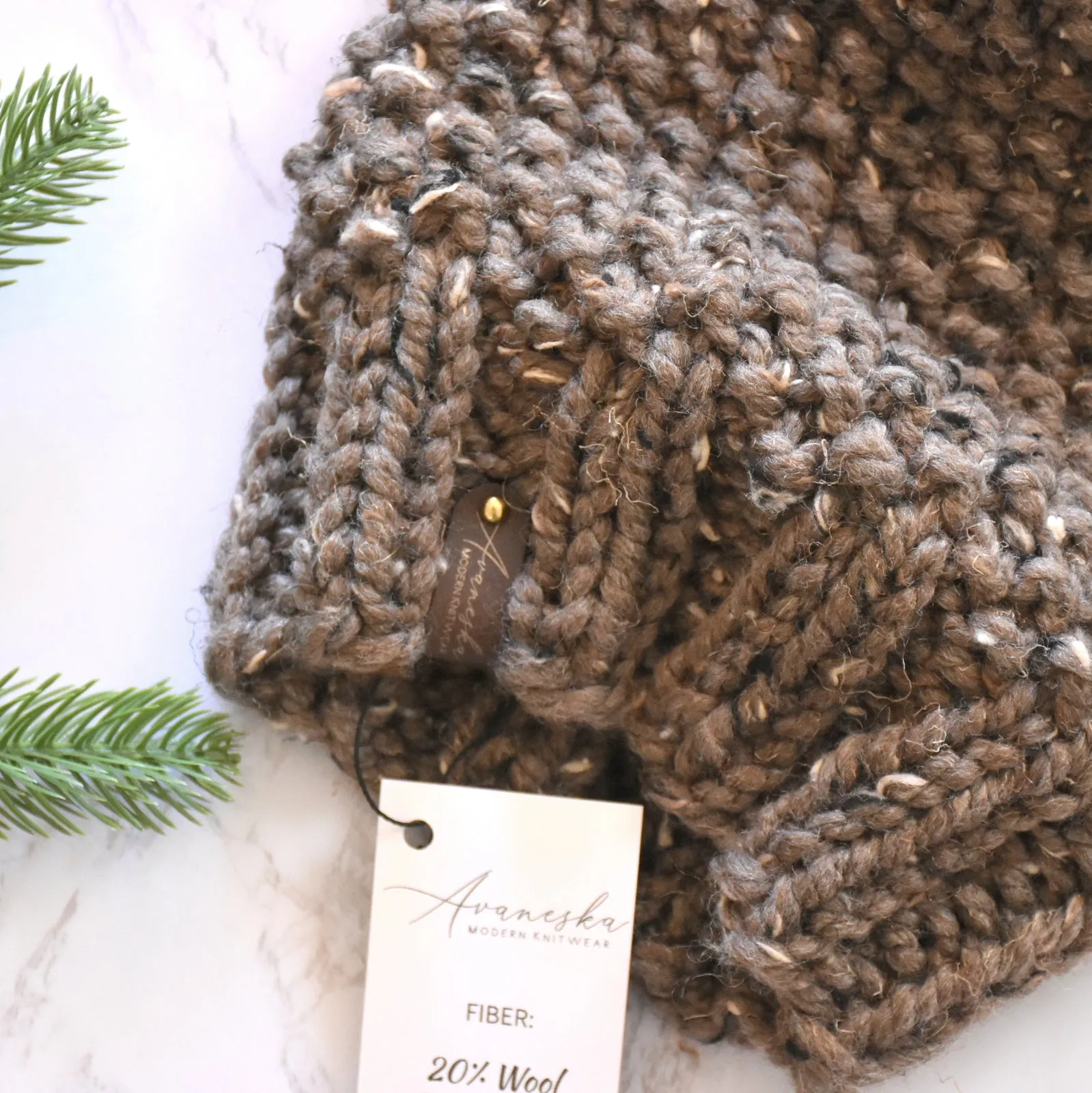 Chunky Extra Slouchy Hat | THE SAMARA