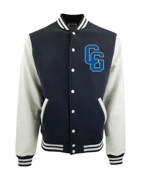 Coast Guard Varsity Award Button Down Jacket