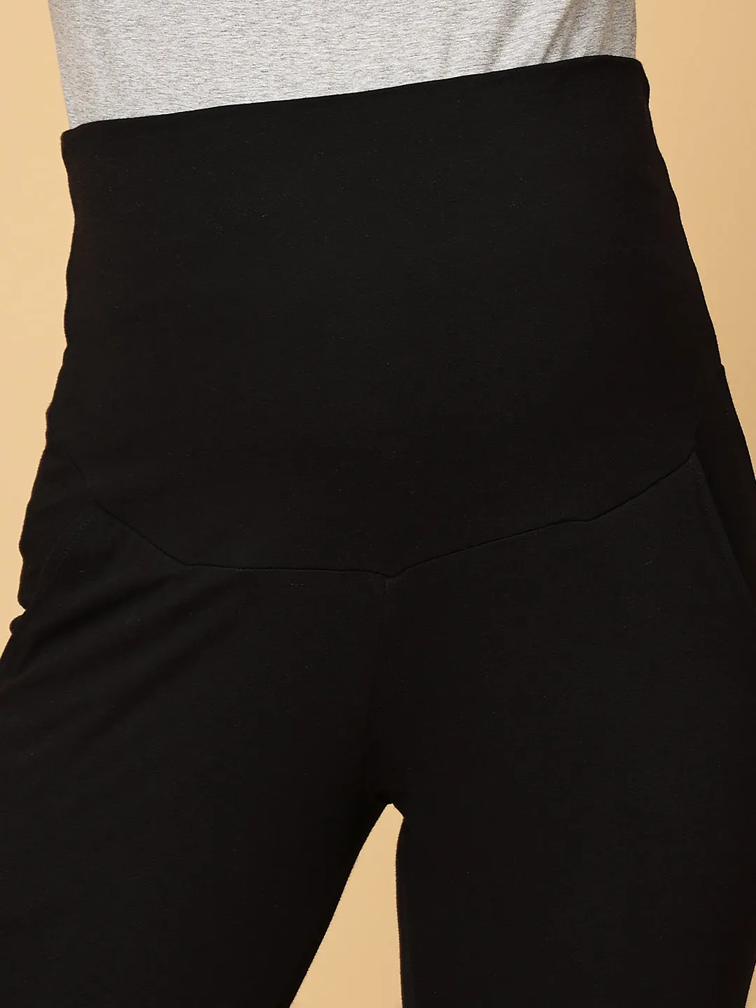 Comfy Maternity Joggers Black