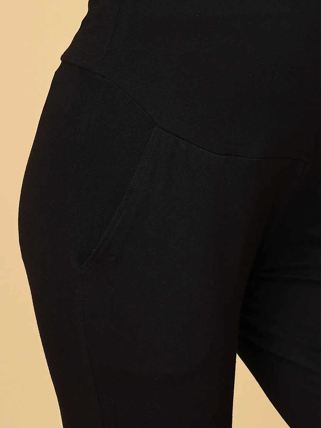 Comfy Maternity Joggers Black