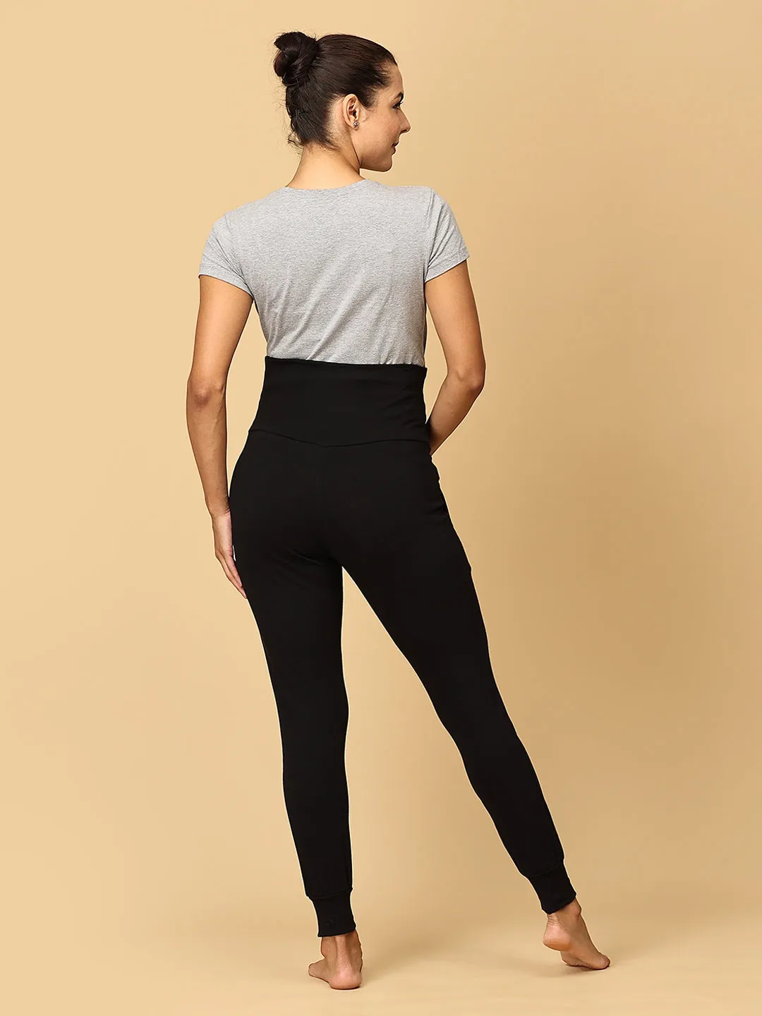 Comfy Maternity Joggers Black