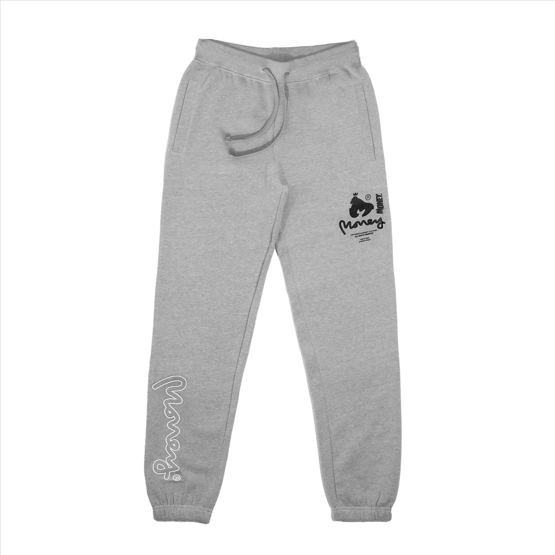 Compound Crew Tracksuit Grey Melange