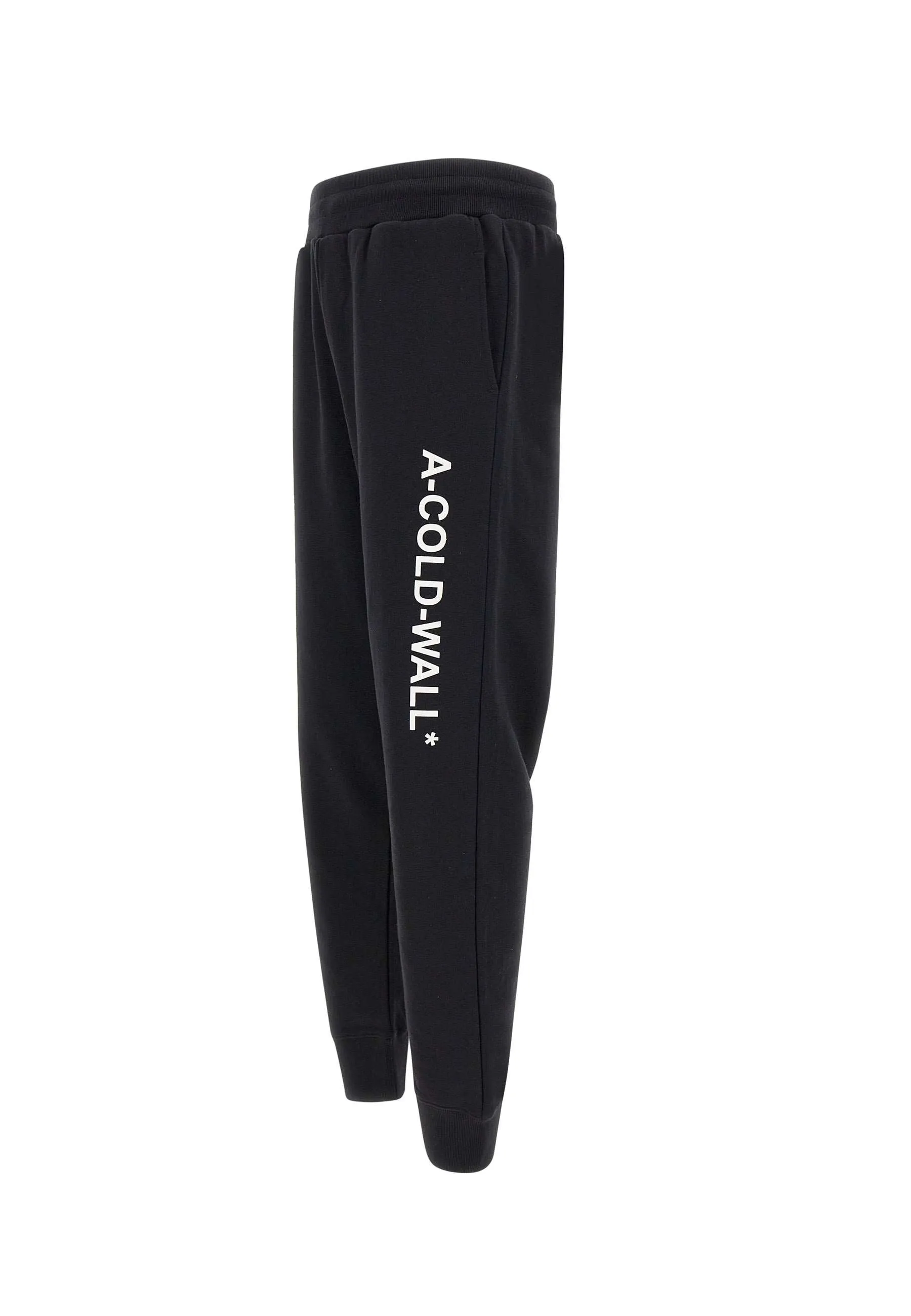 Cotton Regular Fit Jersey Jogger in Black