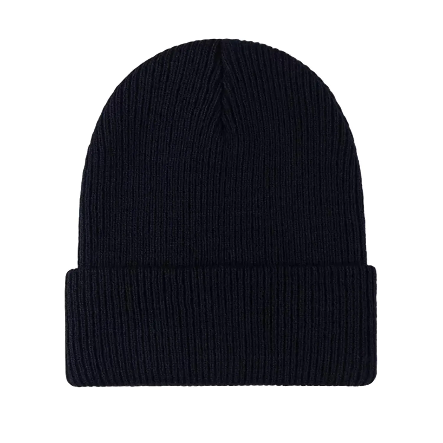 FLOOF Unisex Knit Hat in Black