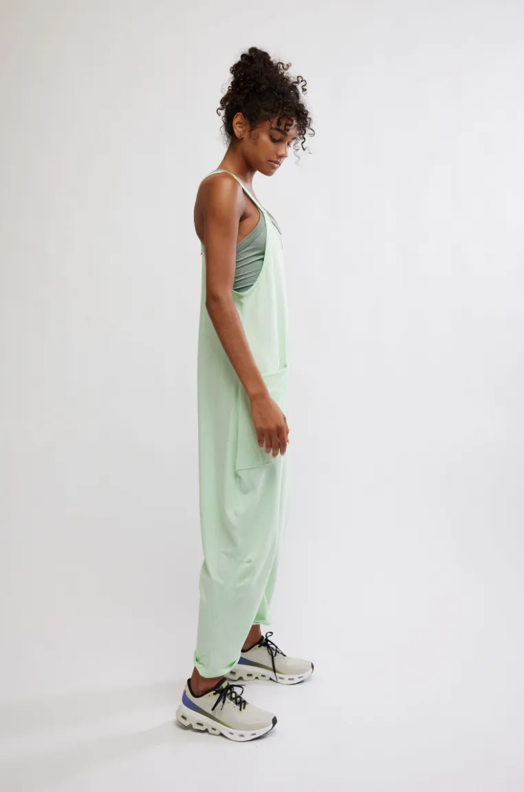 FREE PEOPLE Hot Shot Onesie-Pistachio