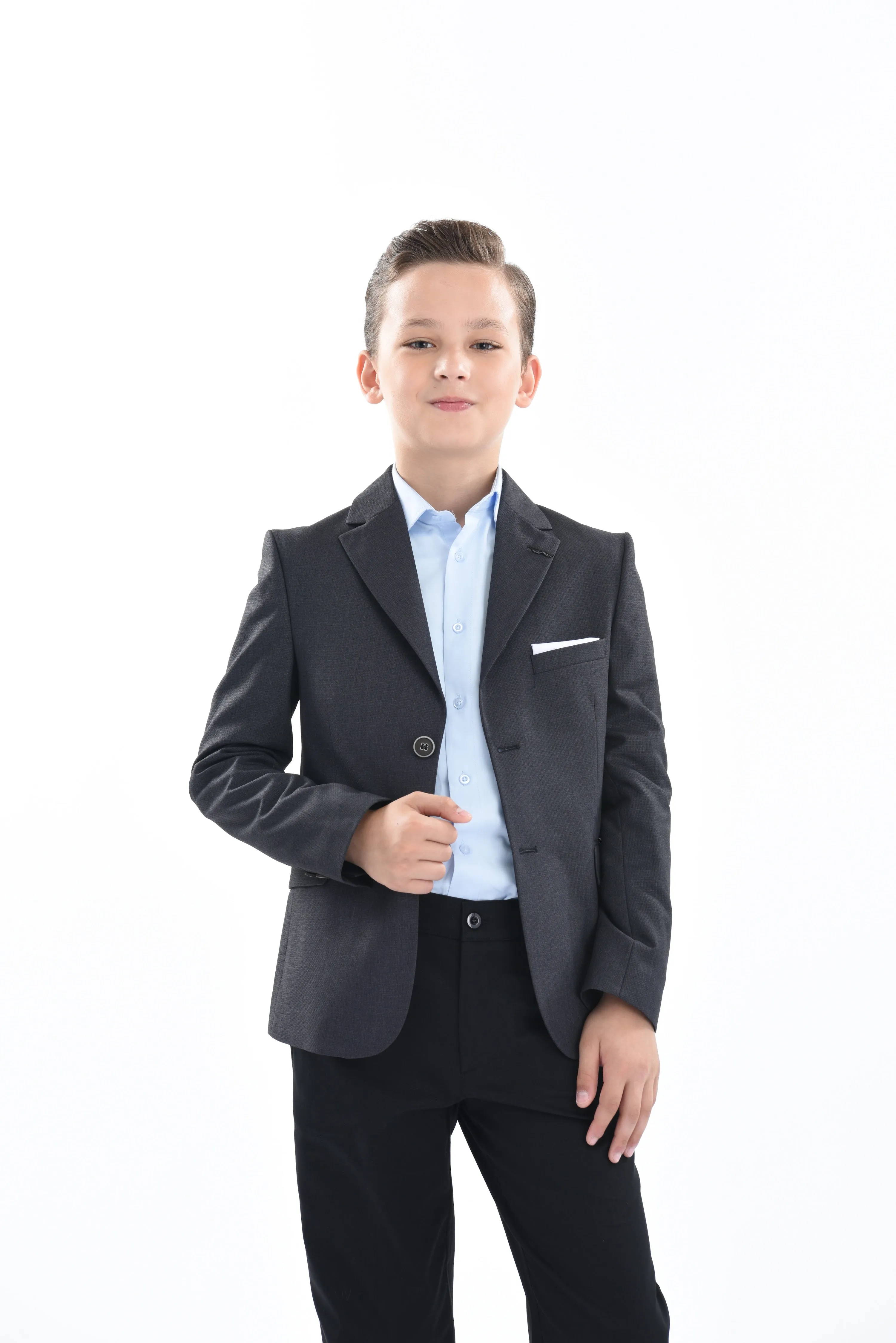 Gray Kingsley Formal Dress Outfit