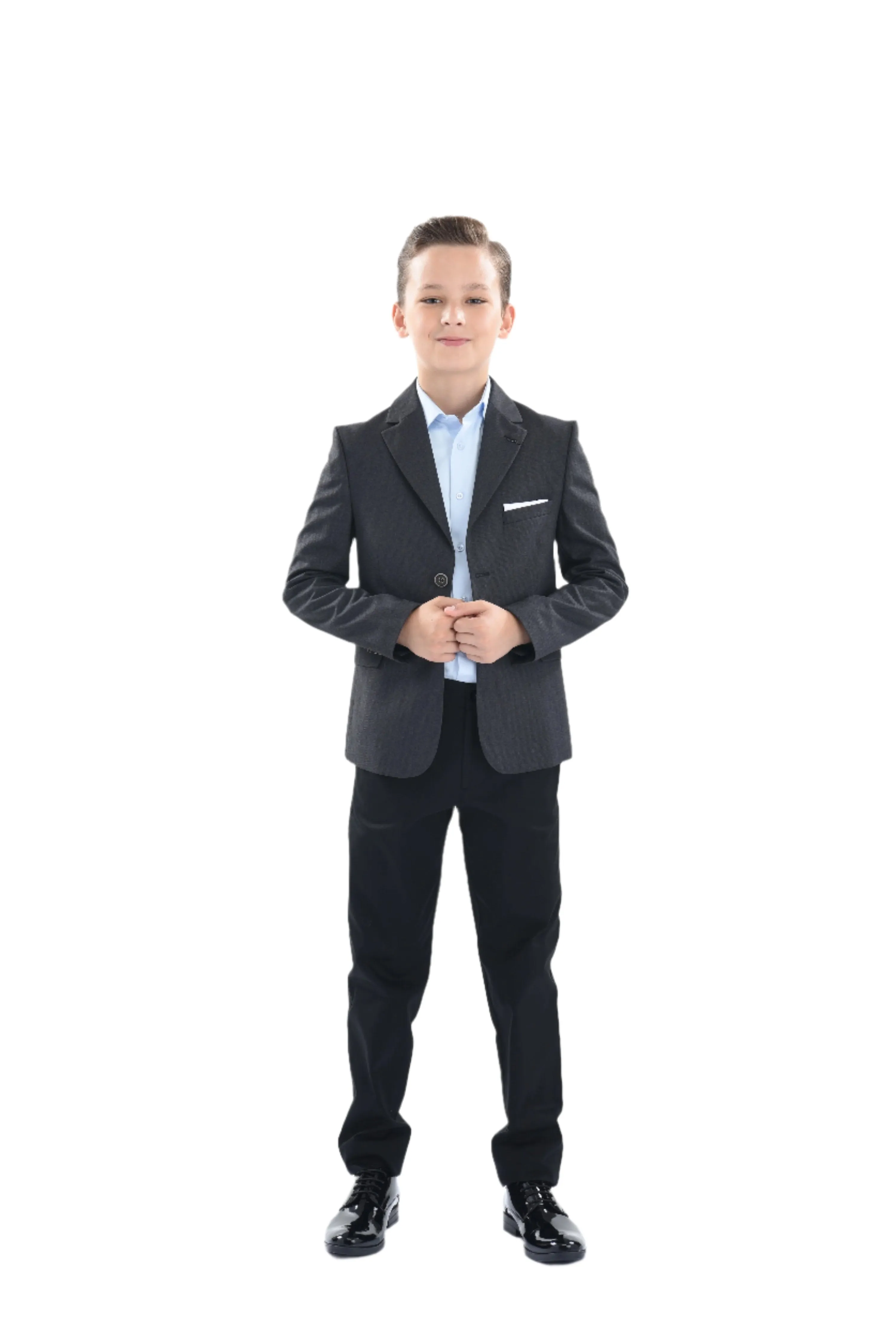 Gray Kingsley Formal Dress Outfit