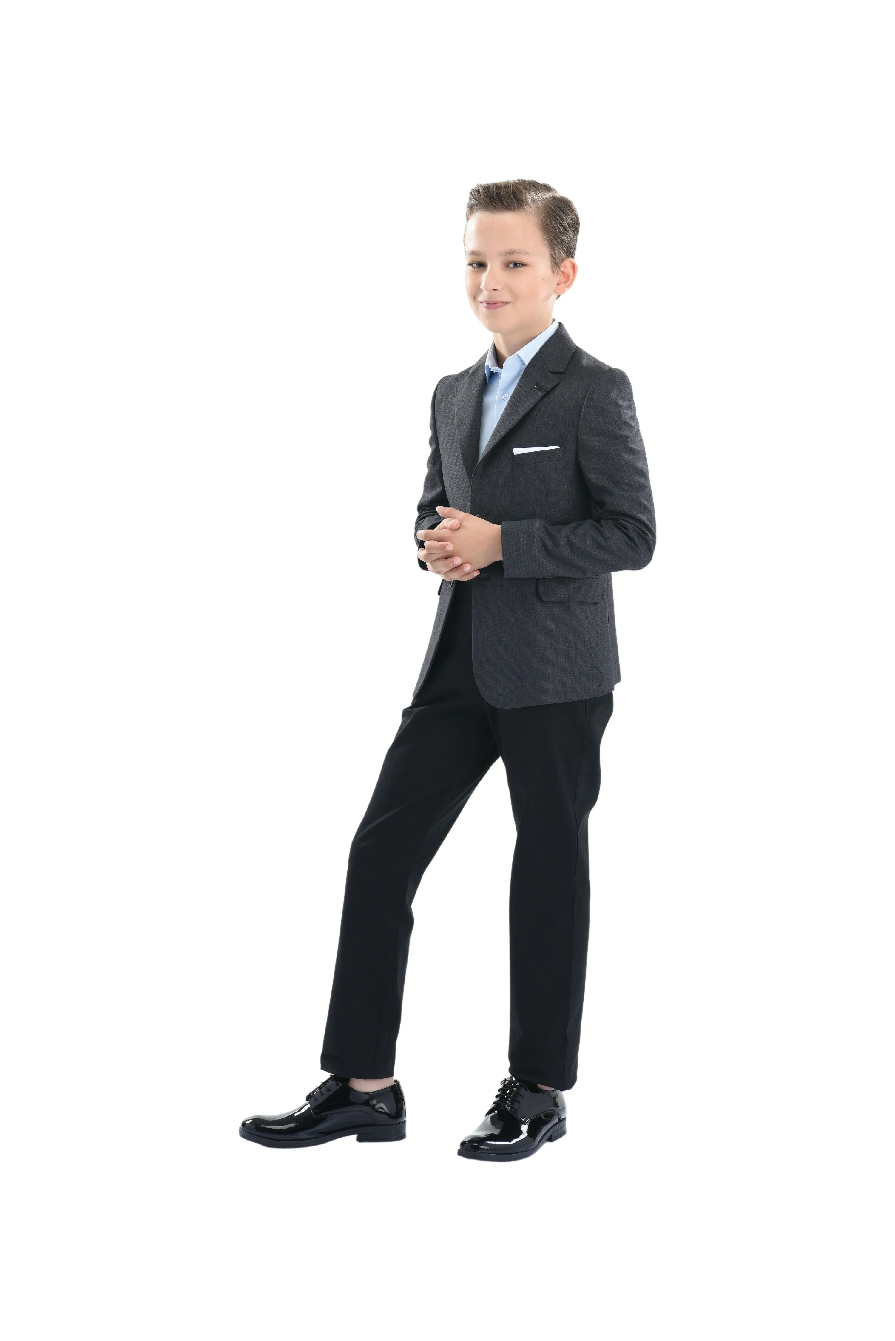 Gray Kingsley Formal Dress Outfit