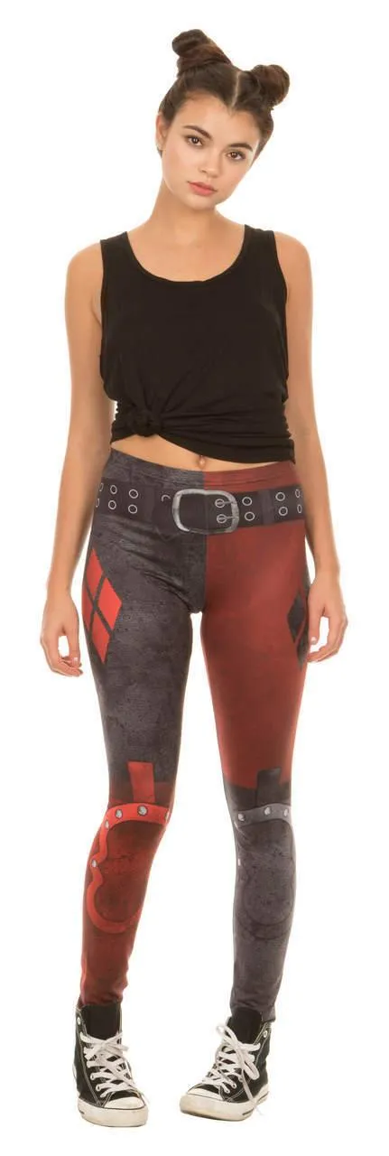 Harley Quinn Arkham City Leggings