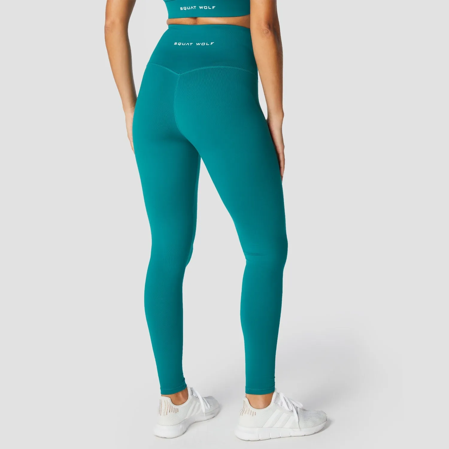 Hera High-Waisted Leggings - Teal