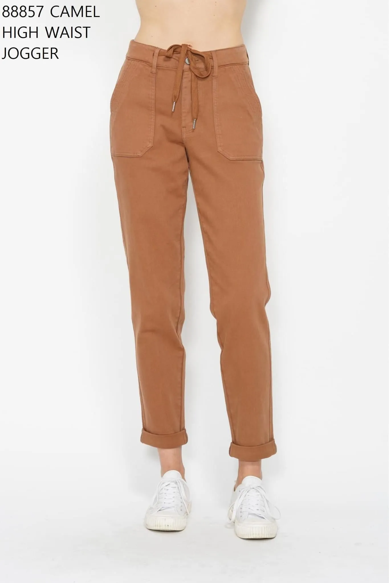 Hw Judy Blue Camel cuffed joggers