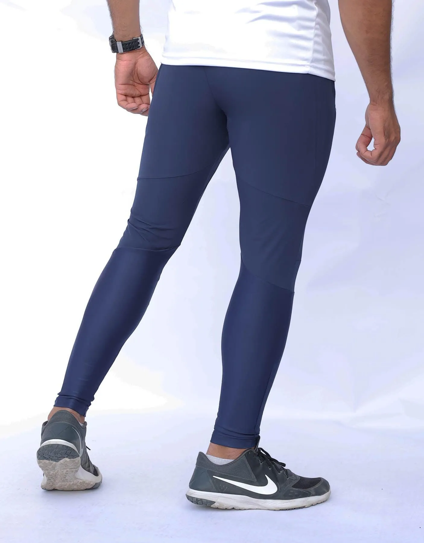 Hybrid Tech Joggers -Navy Blue