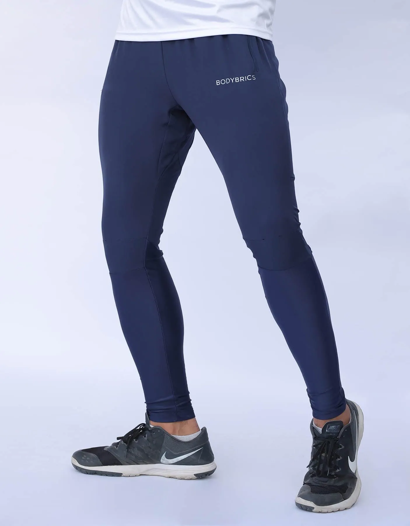 Hybrid Tech Joggers -Navy Blue