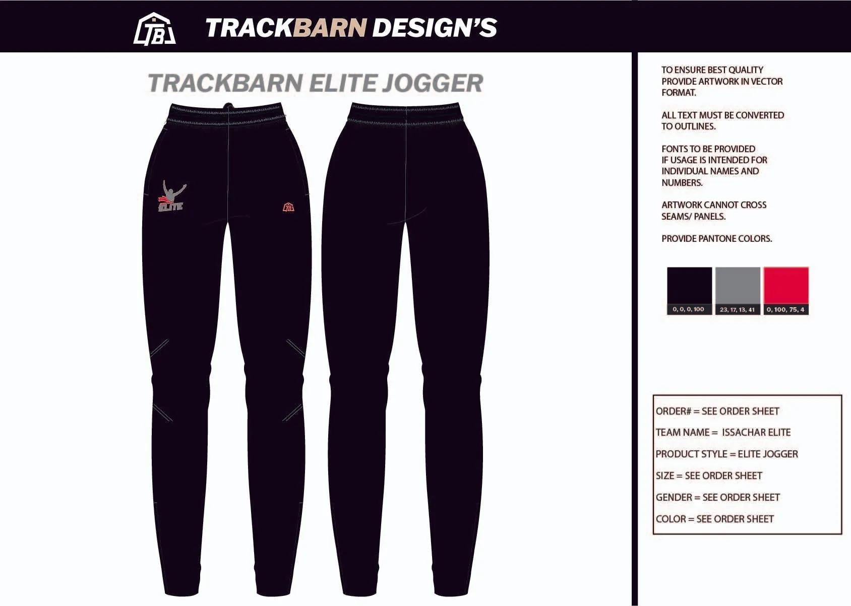 IssaChar-Elite- Adults Jogger