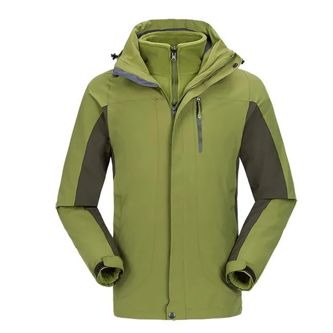 Jacket With Removable Fleece Lining