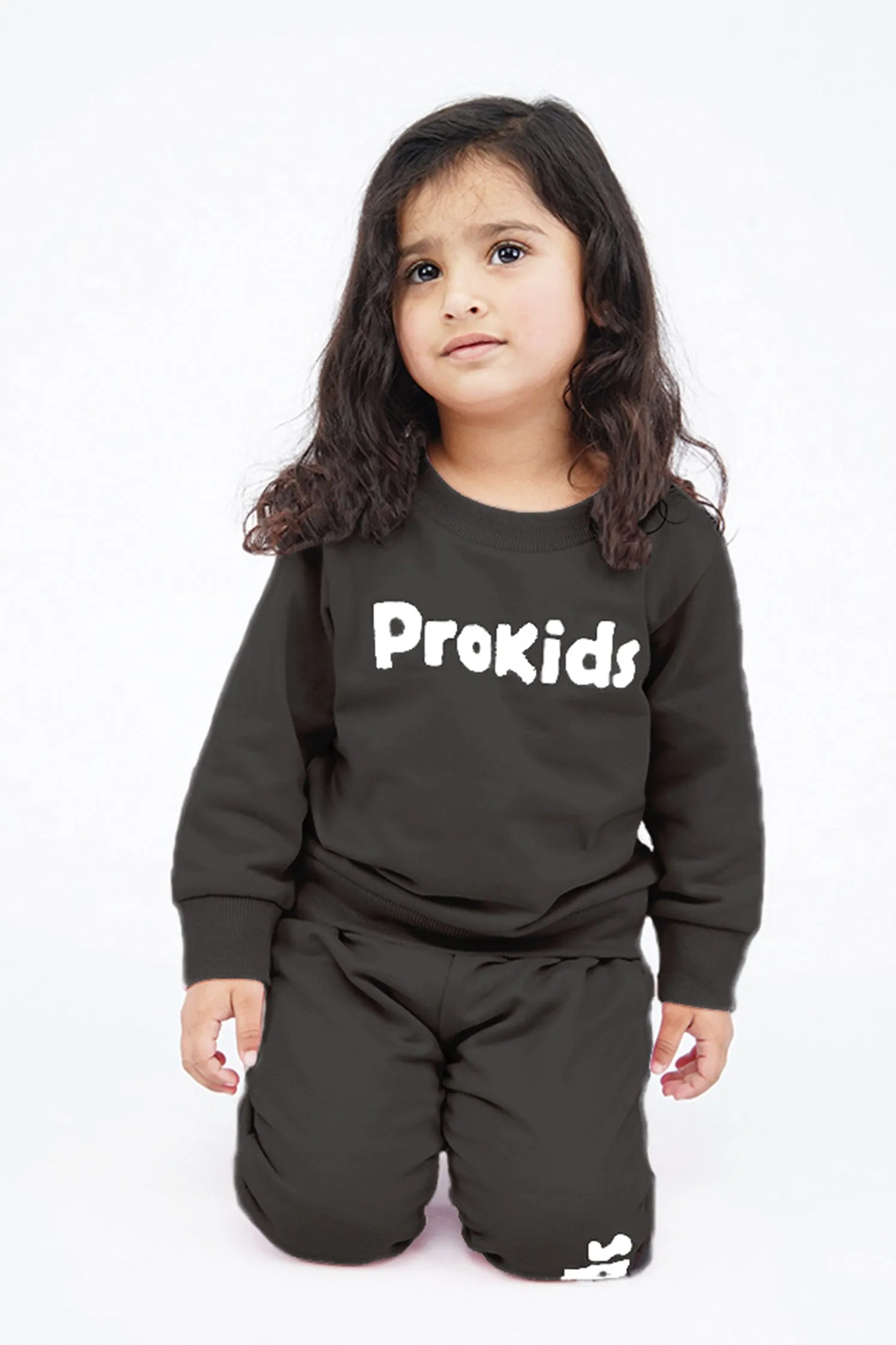 KIDS SWEAT CHARCOAL WITH TROUSER