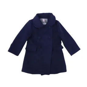 Korango Classic Girls Overcoat - Navy