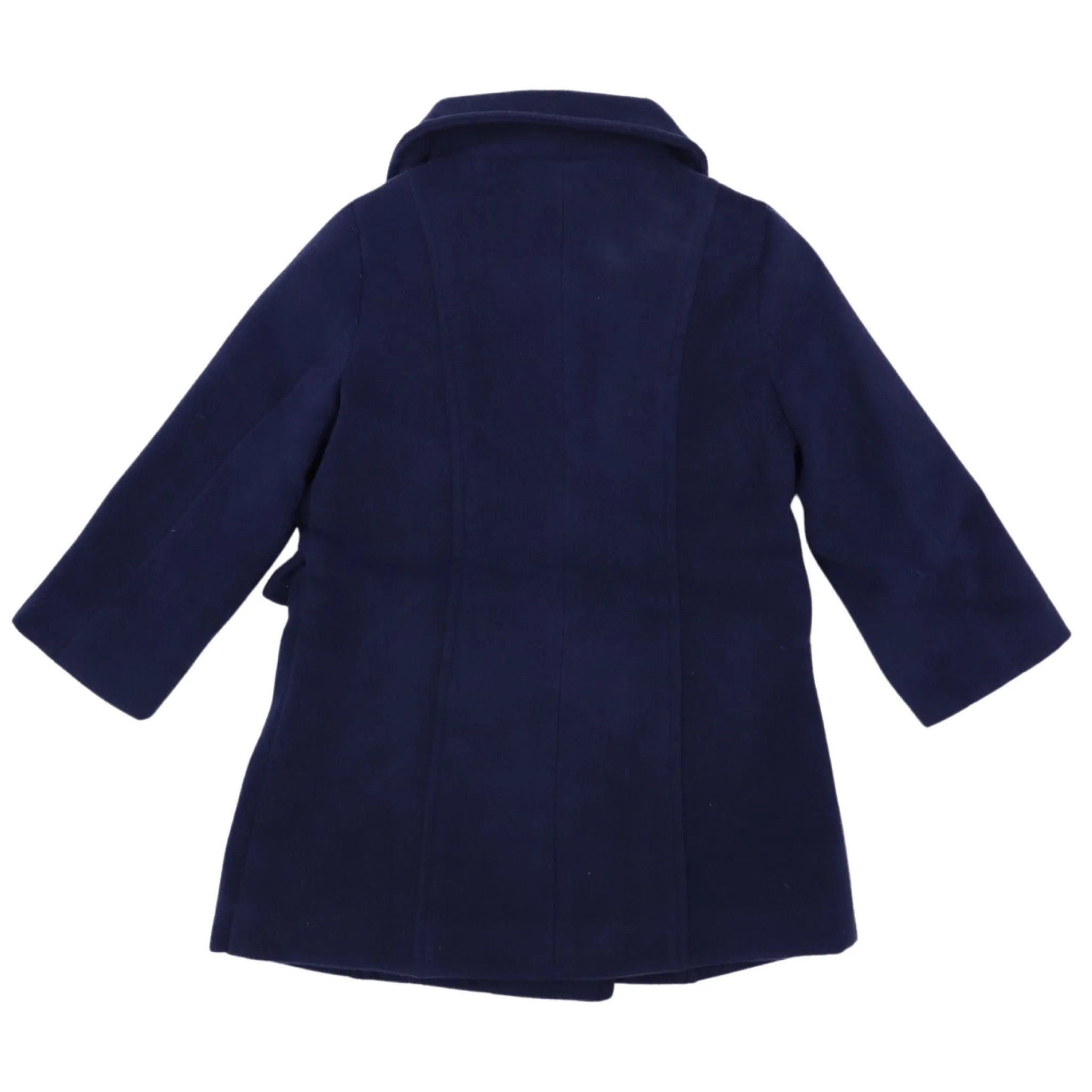 Korango Classic Girls Overcoat - Navy