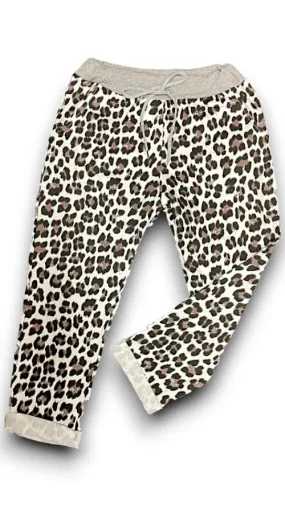 LEOPARD CORNELIA JOGGERS