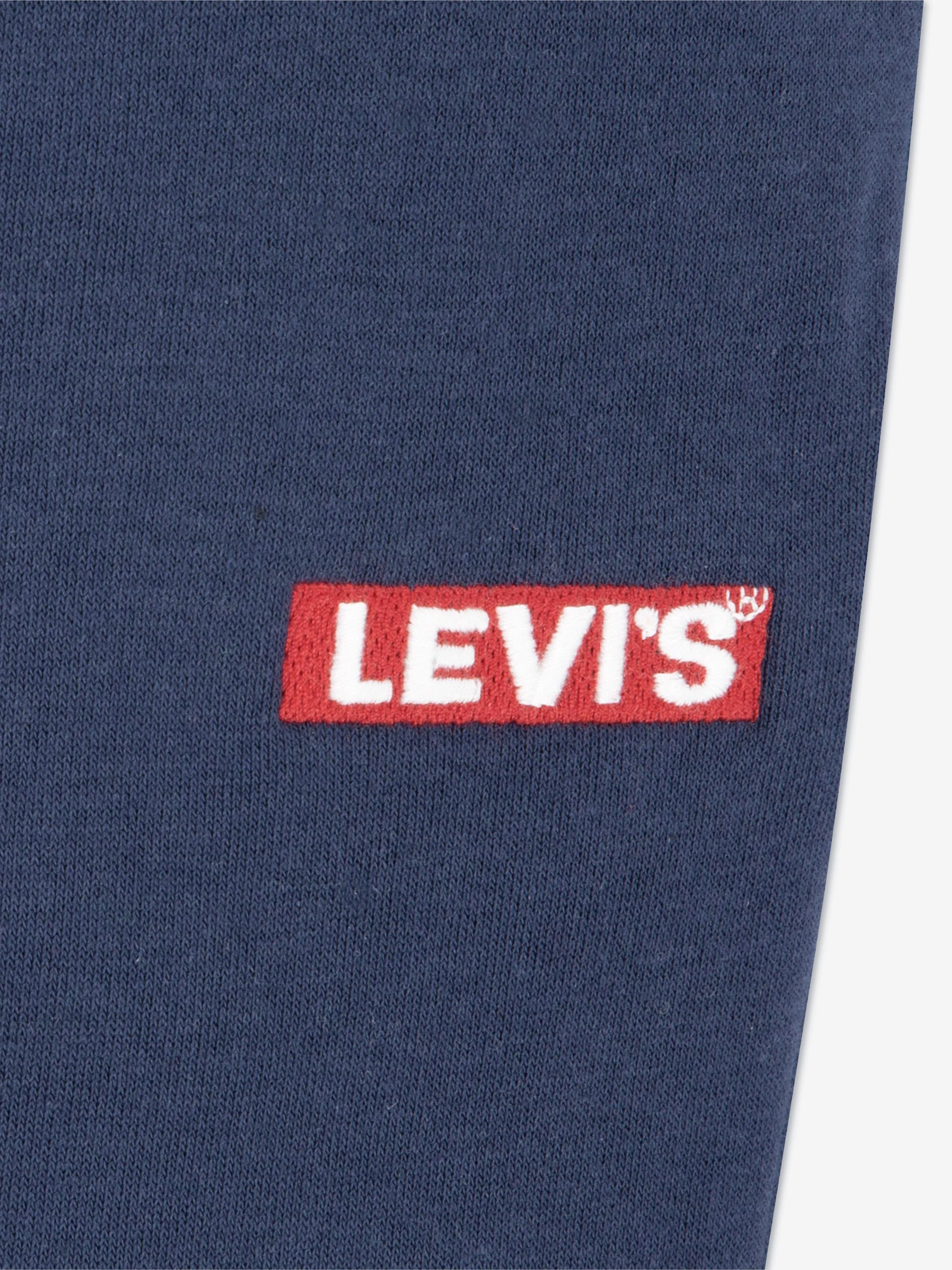 Levi's Boys Box Tab Joggers in Blue