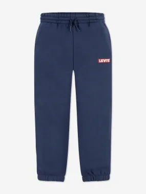 Levi's Boys Box Tab Joggers in Blue