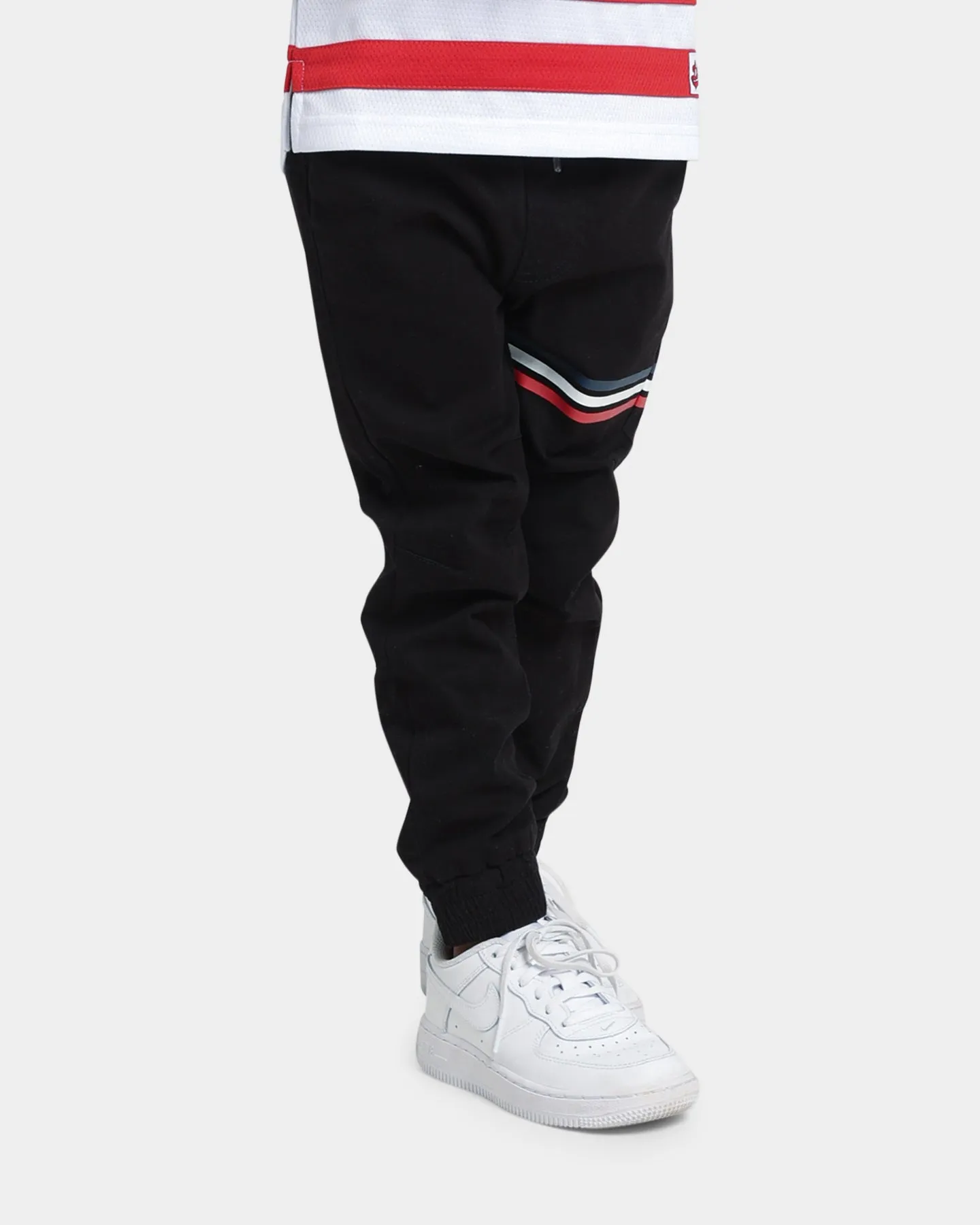 Lil Homme Kids' Insigne Joggers Black