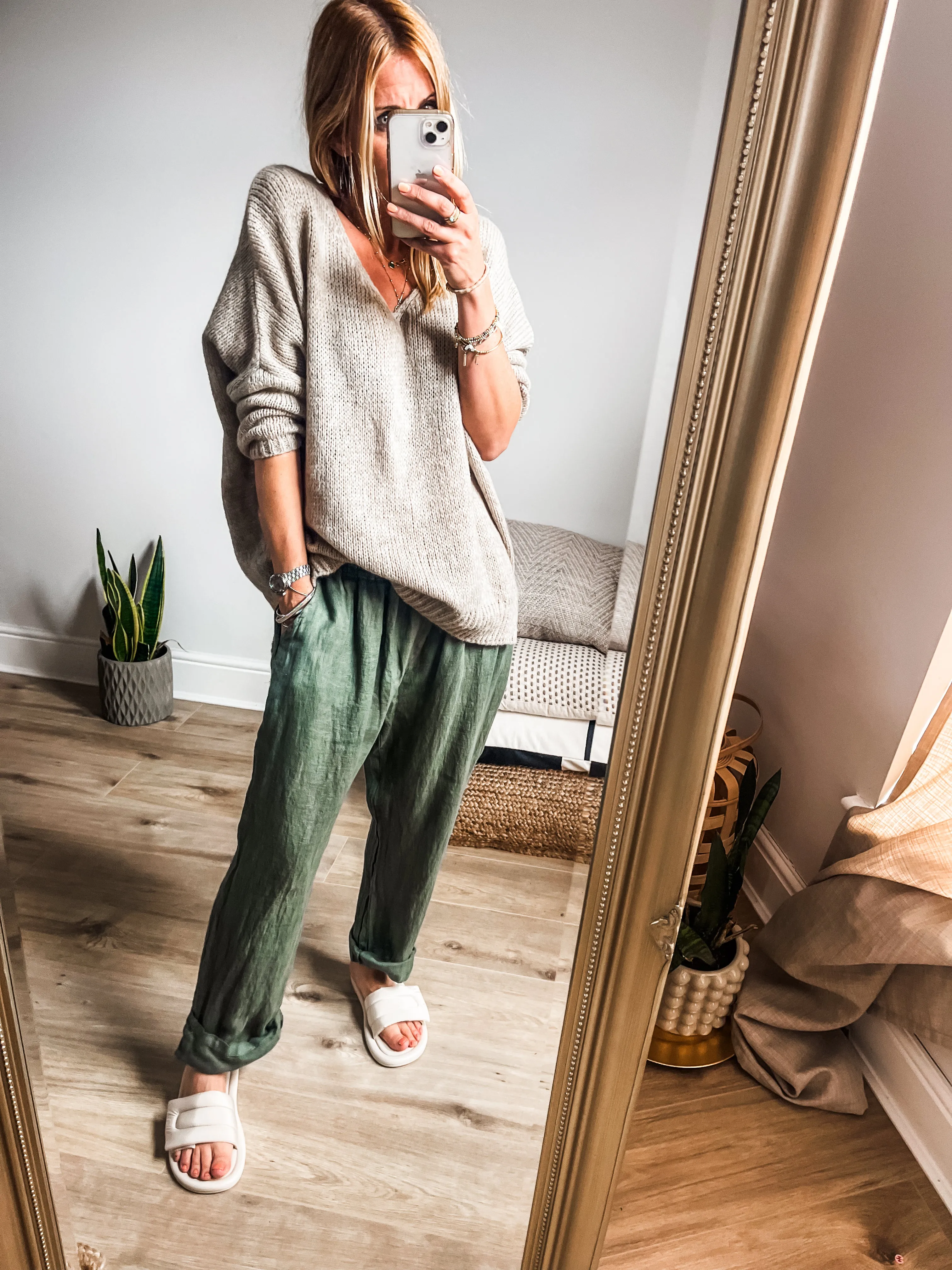 Linen Joggers