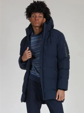 Long Quilted Puffer Jacket