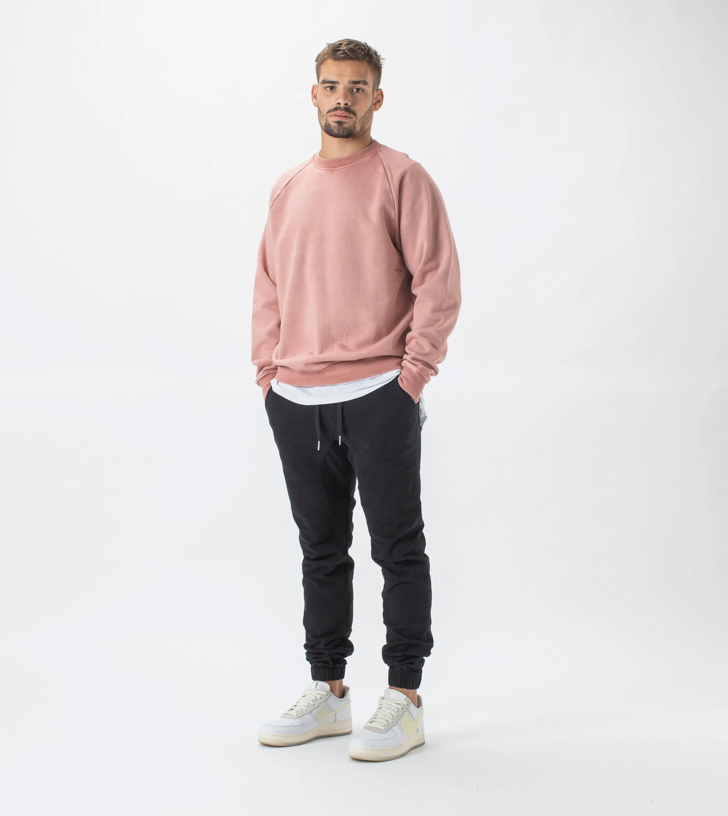 Lowgo Raglan Crew Sweat GD Quartz